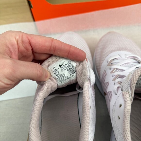 Nike Womens Downshifter 11 Running Shoe Size 11 Pink Rose Gold Active Athletic - Picture 10 of 15